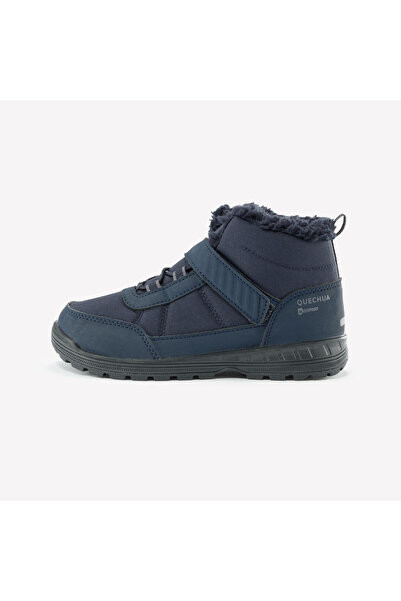 Decathlon Quechua Kids Waterproof Outdoor Snow Boots - Navy Blue - 24 / 34 - Sh100