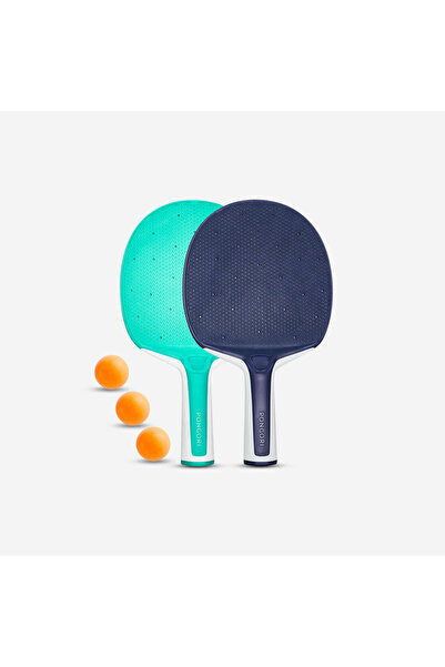 Decathlon مجموعة تنس الطاولة بونجوري مكونة من 2 مضرب و3 بالجملة - PPR 130