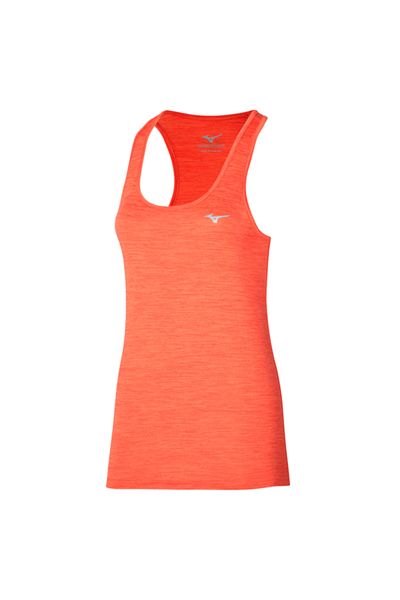 MIZUNO Γυναικείο αμάνικο μπλουζάκι Impulse Core πορτοκαλί