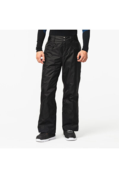 Decathlon Erkek Kayak Pantolonu Su Geçirmez Kayak Pantolonu Siyah