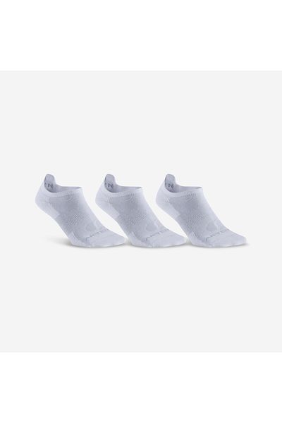 Decathlon White Unisex Tennis SocKs - Short SocKs, 3 PaiRs Set - Rs 160
