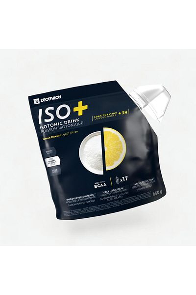 Decathlon İzotonik Toz Içecek - 650 G - Limonlu - Iso