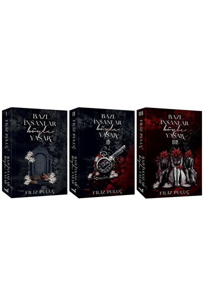 İndigo Kitap Bazı İnsanlar Böyle Yaşar 1- 2 -3  Karton Kapak 3  lü Set Filiz ...