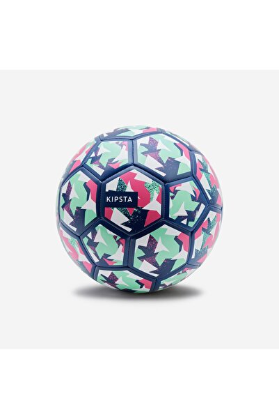 Decathlon Kipsta Öğretici Futbol Topu - 4 Numara - Mavi/Yeşil/Mor - Learning Ball