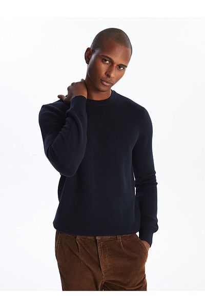 LC Waikiki Lcw Crew Neck Long Sleeve Men's Knitwear Sweater