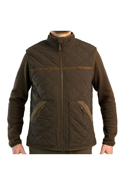 Decathlon Подплатена жилетка Solognac - Лов и наблюдение на природата - Кафява - 500