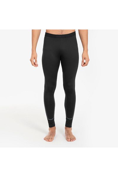 Decathlon Adult Football Leggings Underwear - Black - Keepconfort 100