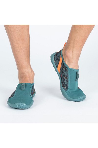Decathlon Πορτοκαλί Παπούτσια Θάλασσας Ενηλίκων - Aquashoes 120 Awake Leaf
