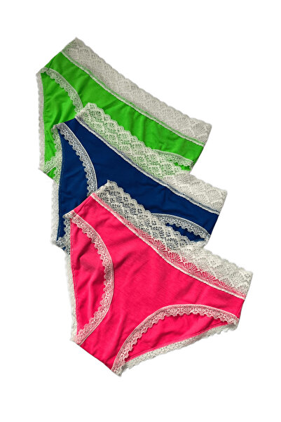 DEEP SECRET 3-пакетні мереживні трусики-хіпстери