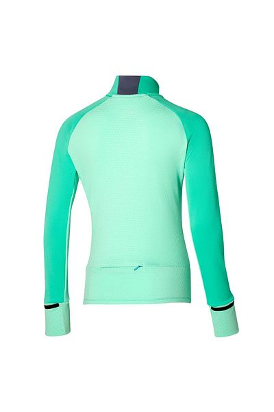 MIZUNO Warmalite Women's Half Zipper Sweatshirt Green