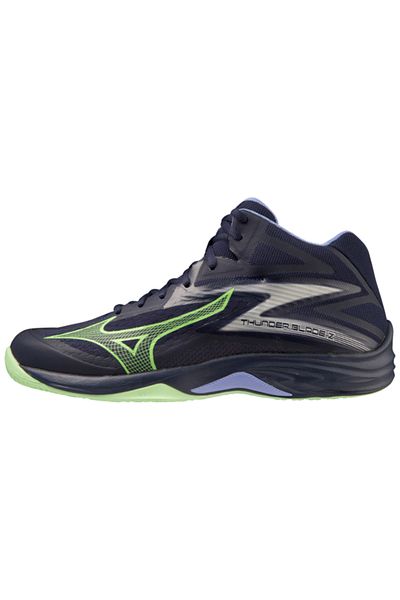 MIZUNO Thunder Blade Z MID Men's Volleyball Shoes Navy Blue