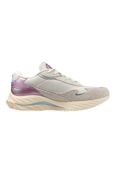 MIZUNO Wave Rider Beta Women's Casual Shoes Grey/Pink
