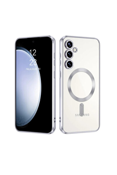 Fibaks Samsung Galaxy S23 Kılıf Kamera Çıkıntılı Korumalı Magsafe Şarj Destekli Renkli Yumuşak Kapak