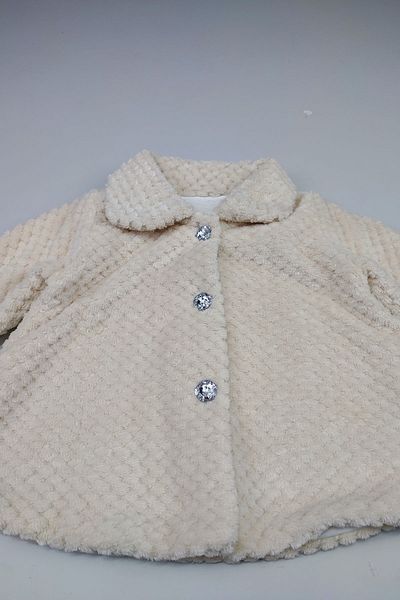 Peki Welsoft Polyester Cotton Coat for Baby Girl - Add 5 Pay 4 Winter Jacket, Gift Fleece 15184