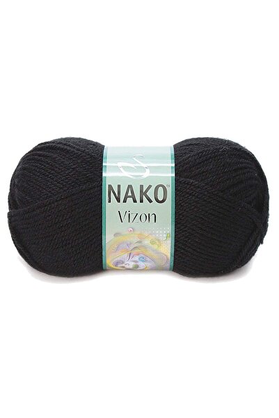 OEM 1 Piece Mink Premium Acrylic Hand Knitting Yarn Wool Color No:217 Black