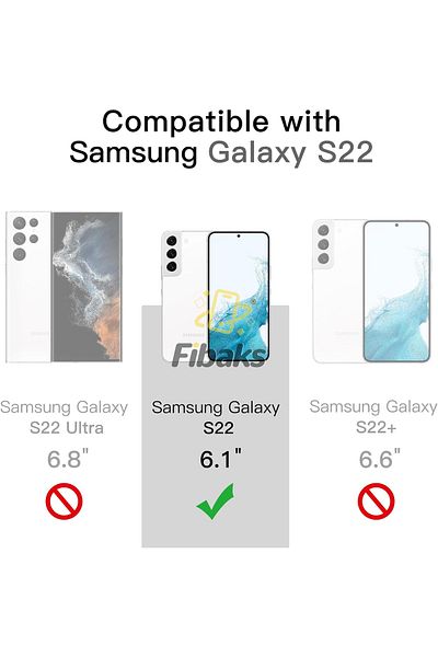 Fibaks Samsung Galaxy S22 Transparent Ceramic Flexible Screen Protector