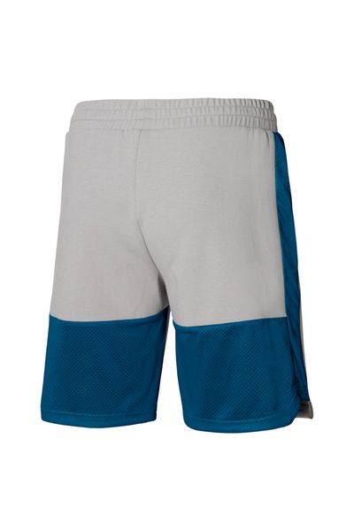 MIZUNO Αθλητικό διχτυωτό μισό παντελόνι ανδρικό σορτς γκρι