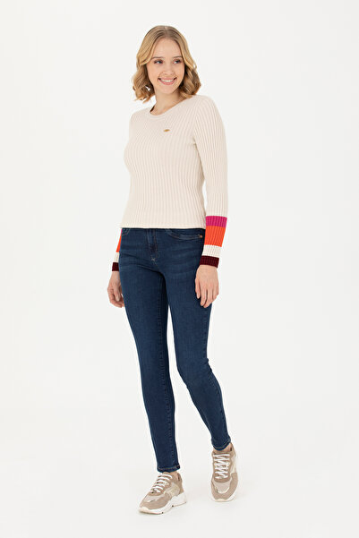 U.S. Polo Assn. Kadın Koyu Mavi Jean Pantolon 50272296-DN0023