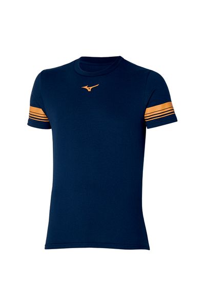 MIZUNO Αθλητικό ανδρικό μπλουζάκι Navy Blue