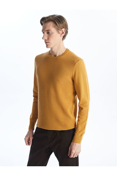 LC Waikiki Men's Knitwear Sweater - Long Sleeve, Crew Neck