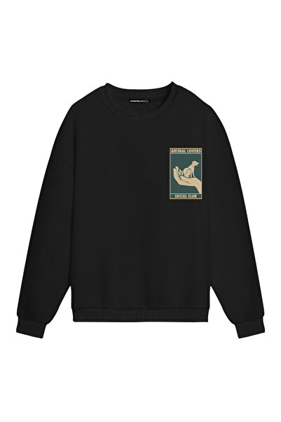 Mounte Bianca Unisex Dost - Obična majica sa kapuljačom