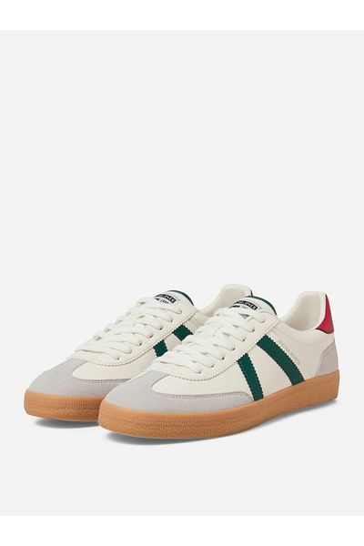 Jack & Jones Striped Panel Suede Look Sneakers