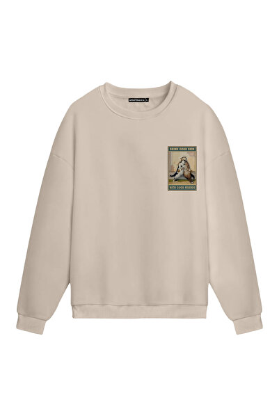 Mounte Bianca Unisex Drink Good Beer - Regular Sweatshirt