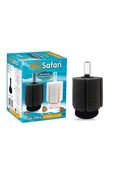 Strong فلتر أنبوب حوض السمك L-200 باللون الأسود