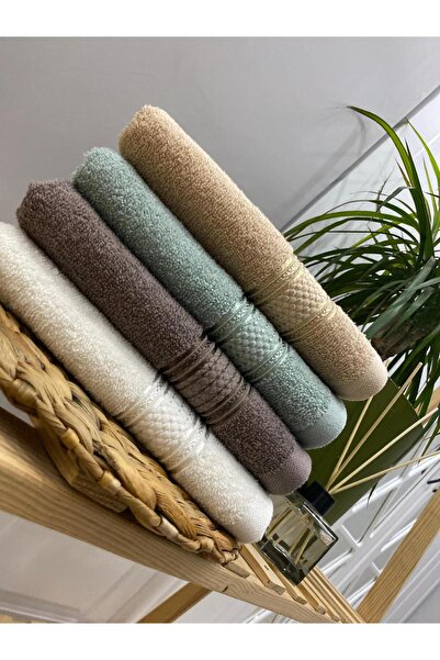 İNCİLİFE مجموعة من 4 مناشف للمطبخ واليد والوجه من آريا