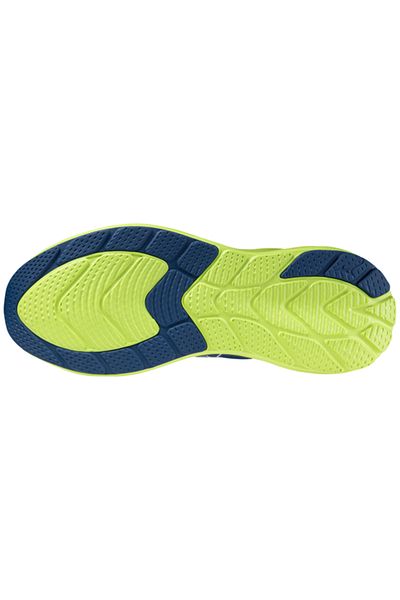 MIZUNO حذاء الجري للجنسين من Enerzy Runnerz باللون الأزرق الداكن/الأخضر