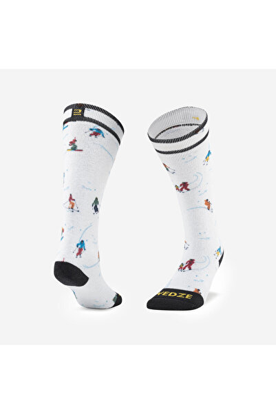 Decathlon Детски ски/сноуборд чорапи Wedze - с мотиви - 100