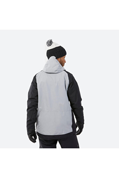 Decathlon Dreamscape Men's Snowboard Jacket - Grey/Black - Snb 100