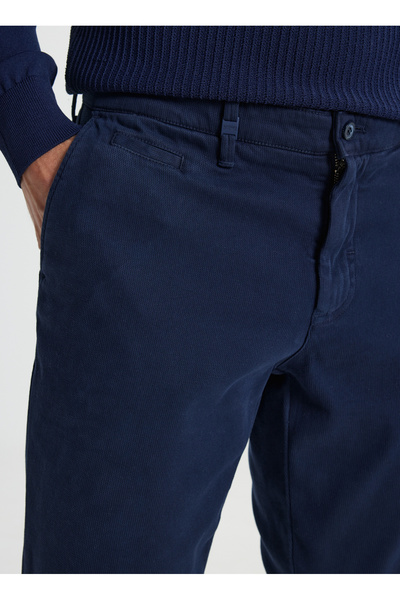 ALTINYILDIZ CLASSICS Altınyıldız Classics Normal Bel Slim Fit Lacivert Erkek Pantolon COE012510109_PANTOLON YAN CEP PARCA