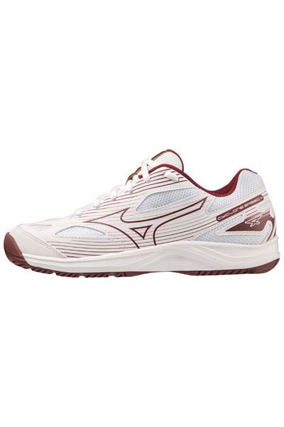 MIZUNO حذاء كرة الطائرة Cyclone Speed 4 للسيدات أبيض/أحمر