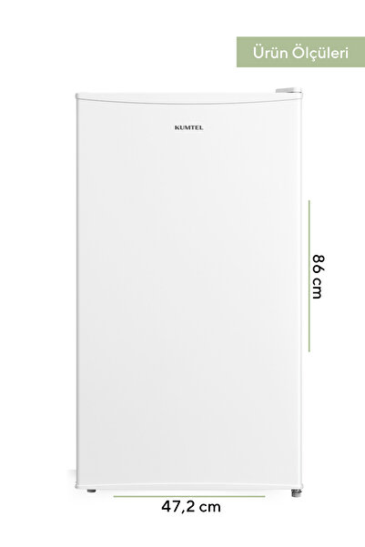 KUMTEL 93 L Beyaz Büro Tipi Mini Buzdolabı HMB-110