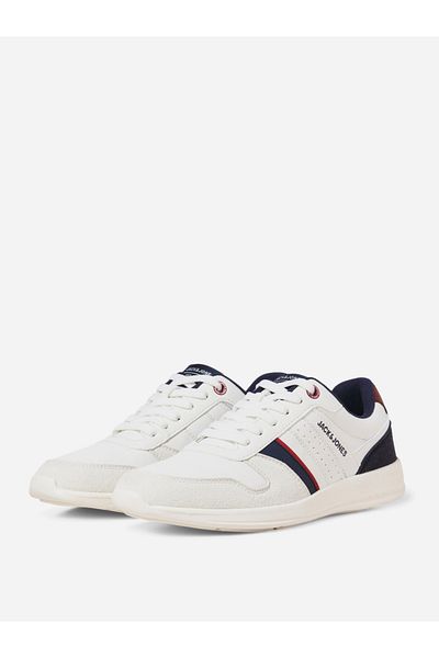 Jack & Jones Logo Detail Lace-Up Sneakers