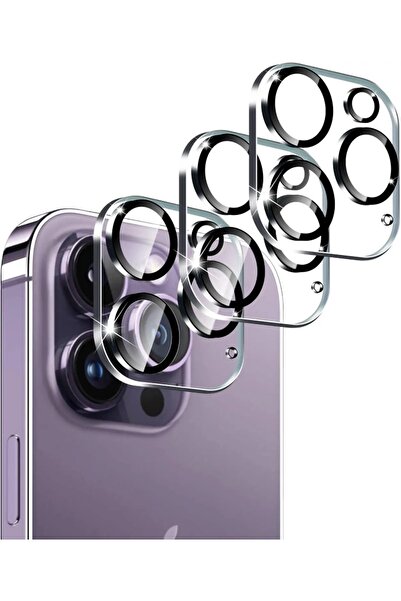 Noppax İphona 16 Pro Max uyumlu kamera lens koruyucu