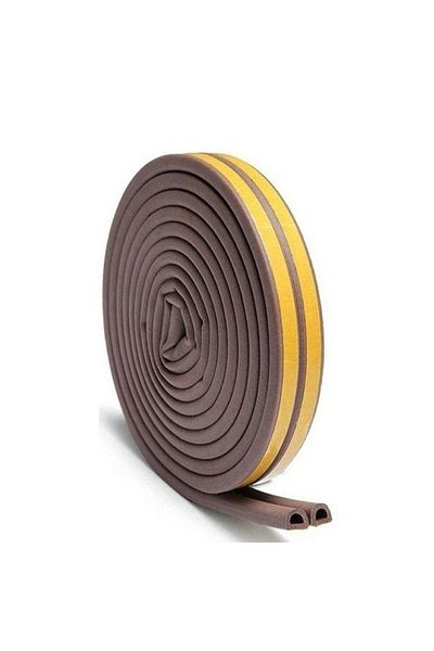 NZB Brown Door Window Tape Wick Adhesive Cold Insulation 10x2=20 Mt