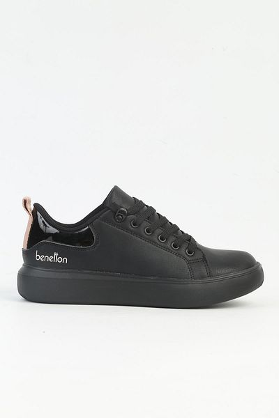Benetton Women's Black Sneakers - Imported Bni-11166