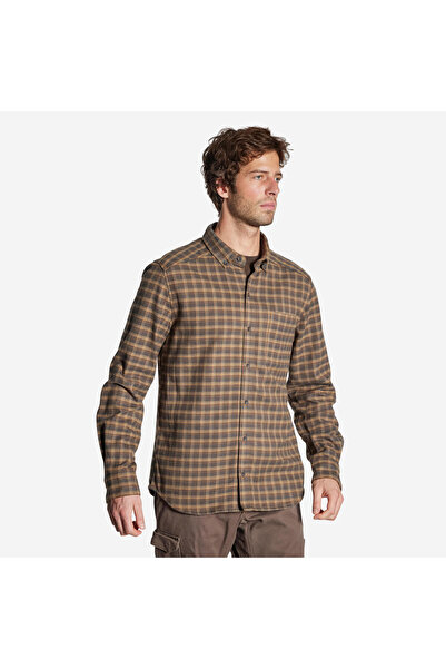 Decathlon Brown Solognac Shirt - Hunting and Nature Observation
