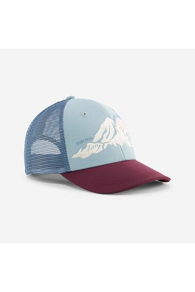 Decathlon çocuk سائق شاحنة خارجي Şapka - Mavi/bordo - Mh100