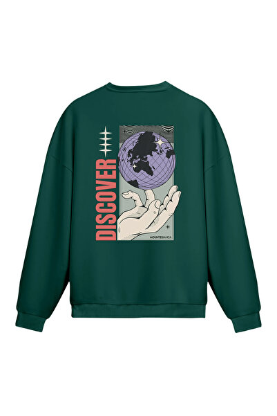 Mounte Bianca Unisex Discover - Obična majica sa kapuljačom