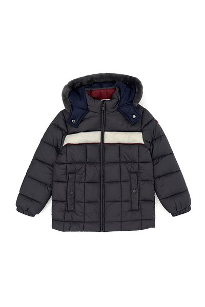 U.S. Polo Assn. Boy's Anthracite Coat 50271502 -Vr006