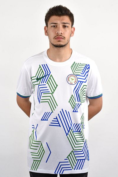 Nike White Wavy Advertised Jersey