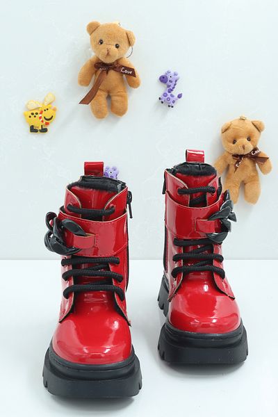 Moda Lime Unisex Children's Winter Boots - Warm, Lined, Chunky Non-Slip and Comfortable Sole