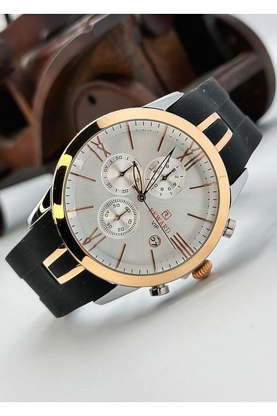 Reward Multi Function Silicone Cord Men's Wristwatch