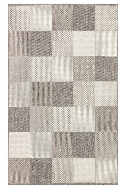 Eko Halı EKO Halı MONO MNO 01 Grey Kaymaz Tabanlı Jüt Dokulu Sisal Kilim