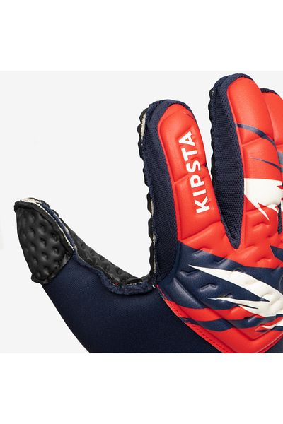 Decathlon Goalkeeper Gloves - Red/Blue Superesist F100