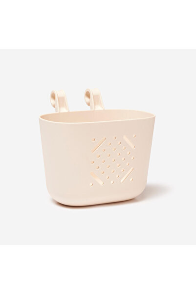 Decathlon Btwin Çocuk Bisiklet Askılı Ön Sepet Bej