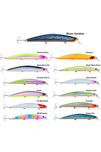 Fujin Z-bass Minnow 125f 12.5 Cm 21gr Maket Yem